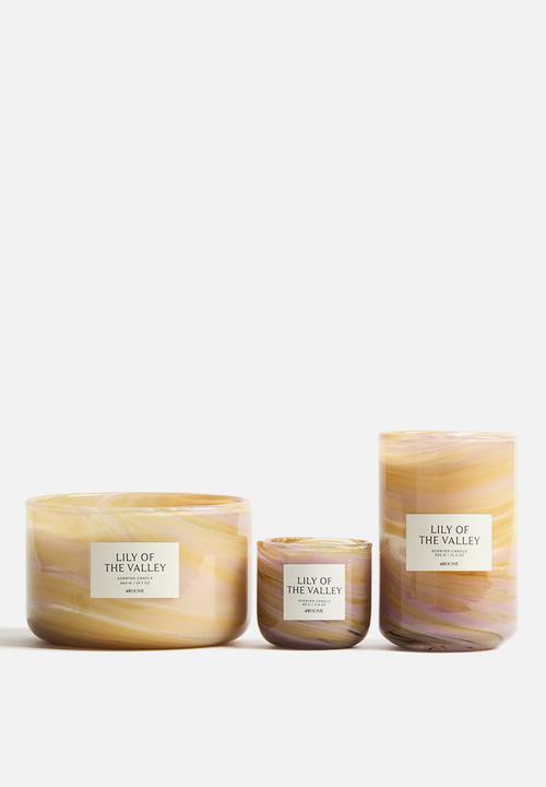 H&M - Scented candle in glass holder - lily of the valley