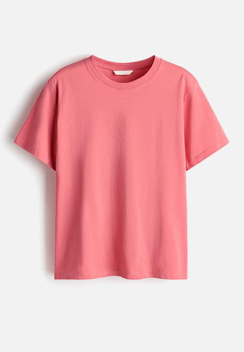 H&M - Cotton T-shirt - pink