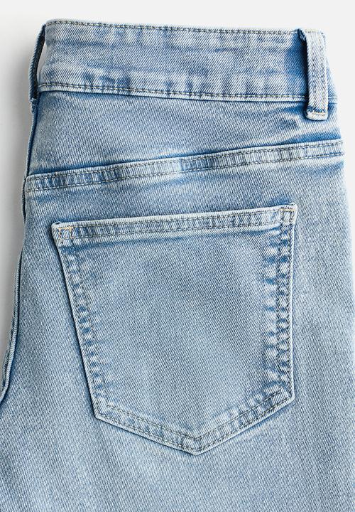 H&M - Flared low jeans - light denim blue