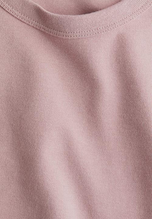 H&M - Cotton T-shirt - old rose