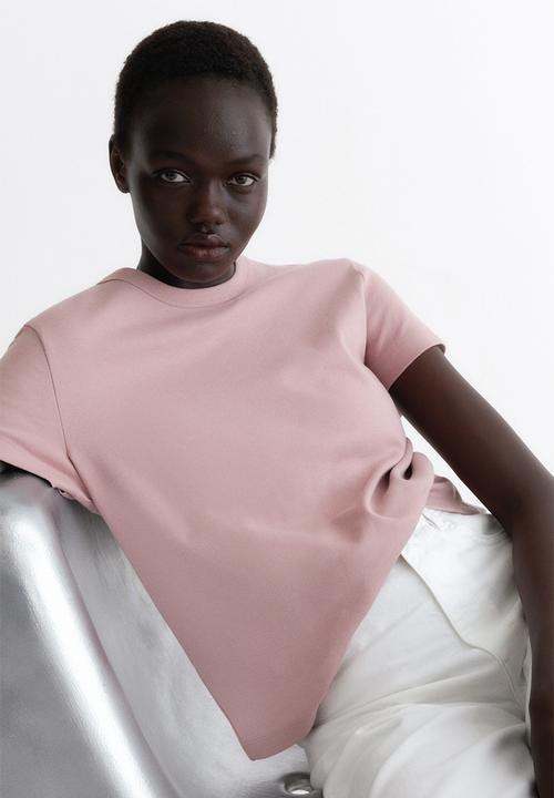 H&M - Cotton T-shirt - old rose