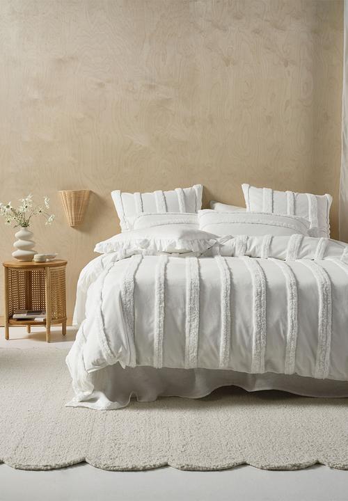 Linenhouse - Cillian Duvet Cover Set - white