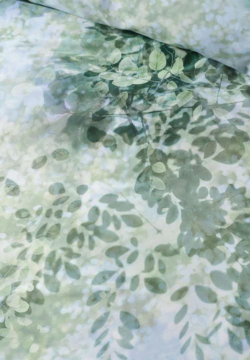 Linenhouse - Treetop Duvet Cover Set - green & blue