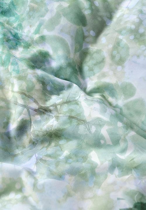 Linenhouse - Treetop Duvet Cover Set - green & blue