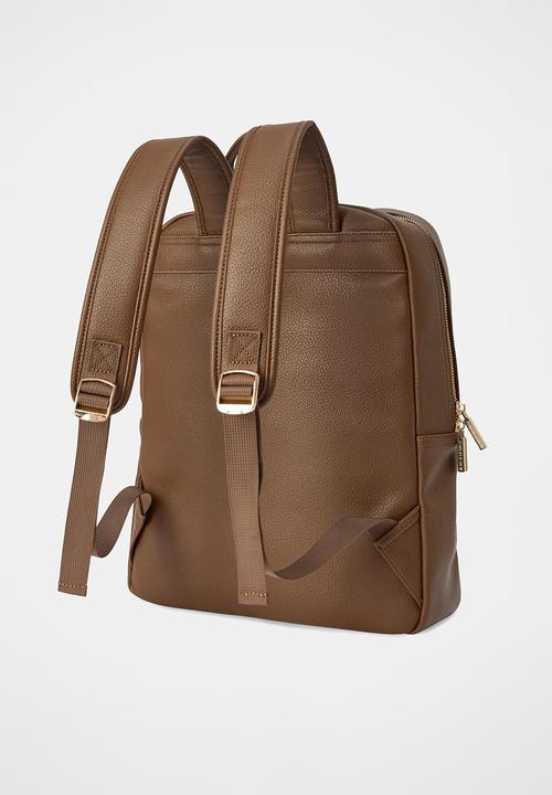 Forever New - Bec laptop backpack in chocolate