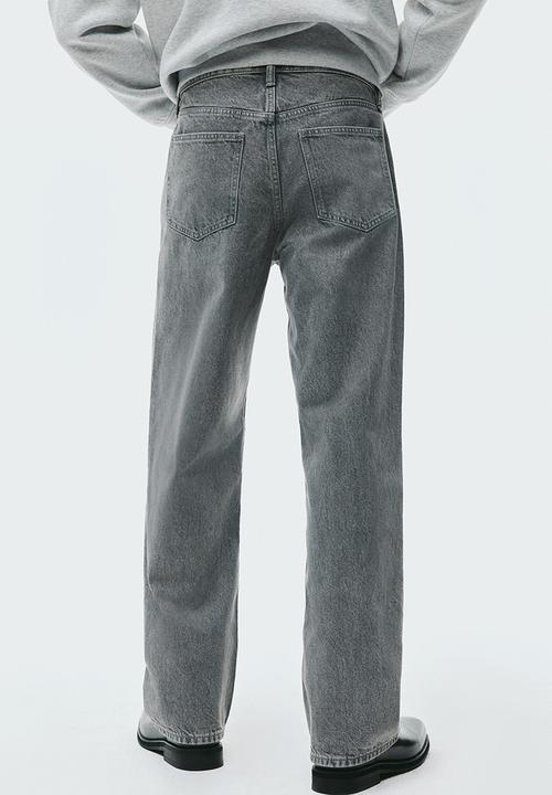 H&M - Relaxed jeans - denim grey