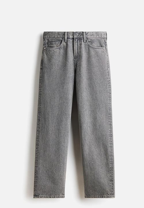 H&M - Relaxed jeans - denim grey