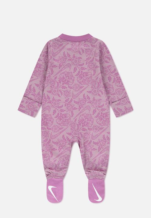 Nike - Nkg Lace It Up Footed Coverall - Light Magenta