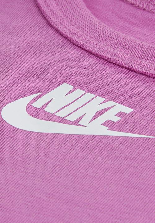 Nike - Nkg Paperbag Waist Baby Set - Light Magenta