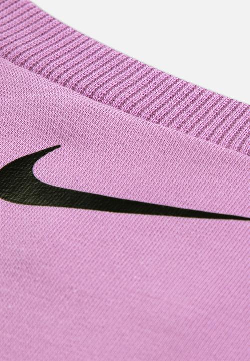 Nike - Nkn E1D1 Gfx Ft Crew Set - Light Magenta