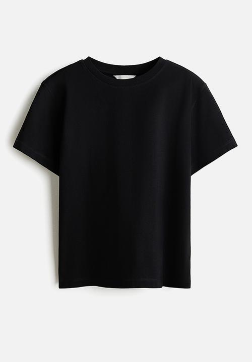 H&M - Oversized cotton T-shirt - black