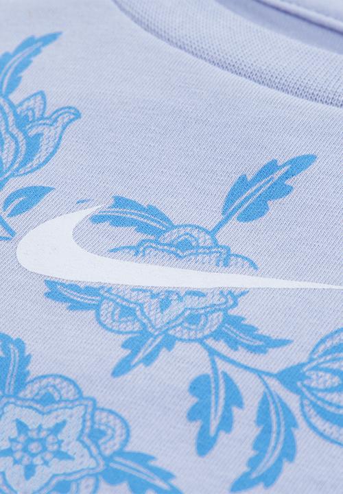 Nike - Nkg Lace It Up Boxy Tee - Ghost
