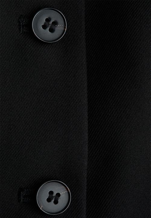 H&M - Peplum waistcoat - black