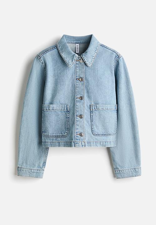 H&M - Denim jacket - light denim blue