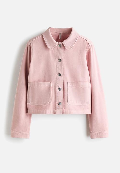 H&M - Denim jacket - light pink