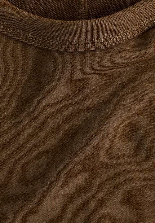 H&M - Raglan-sleeved sweatshirt - dark brown