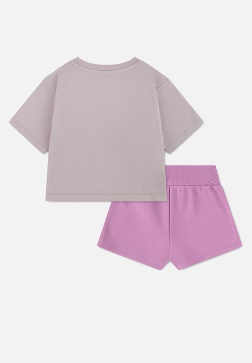 Nike - Nkg Lace It Up Ft Short Set - Light Magenta