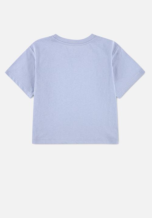 Nike - Nkg Lace It Up Boxy Tee - Ghost