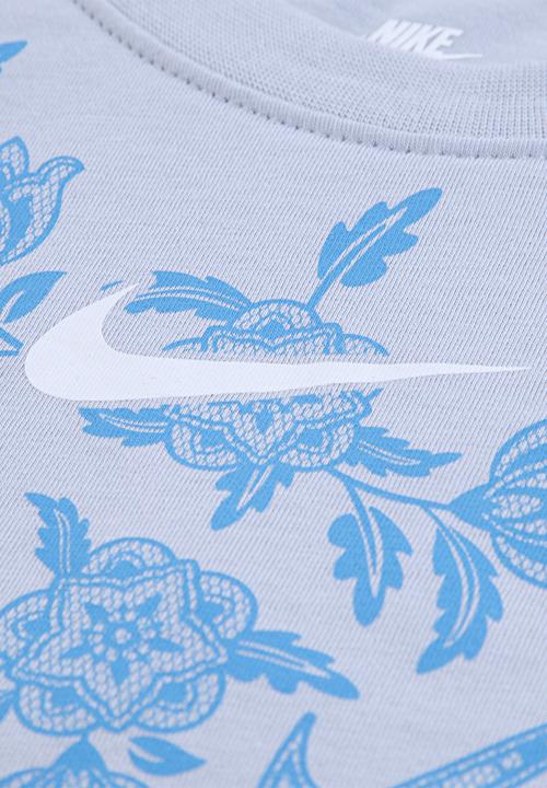 Nike - Nkg Lace It Up Boxy Tee - Ghost