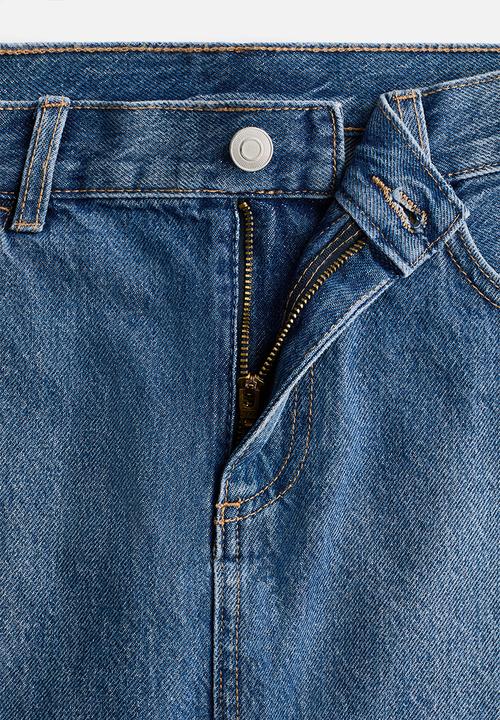 H&M - Short denim skirt - denim blue
