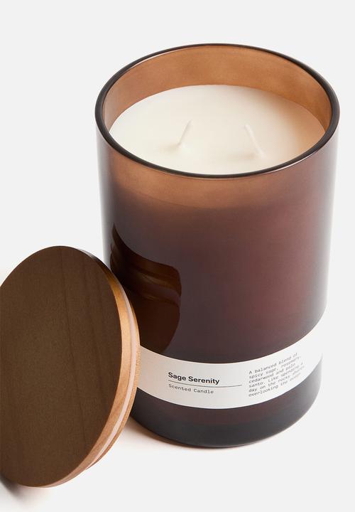 H&M - Two-wick scented candle - sage serenity