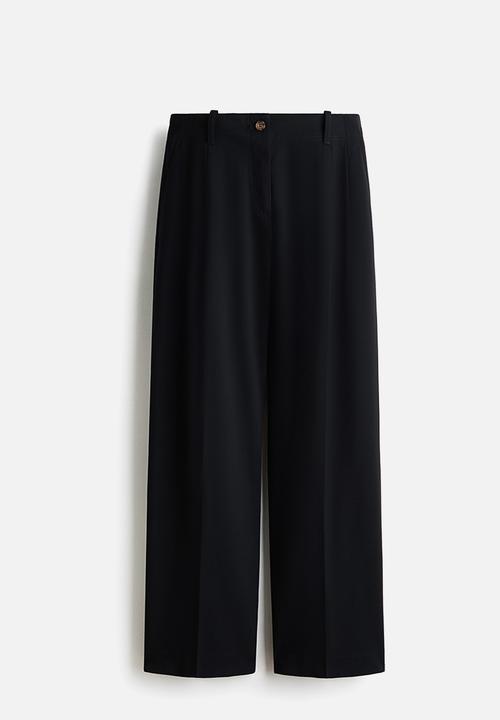 H&M - Tailored trousers - black