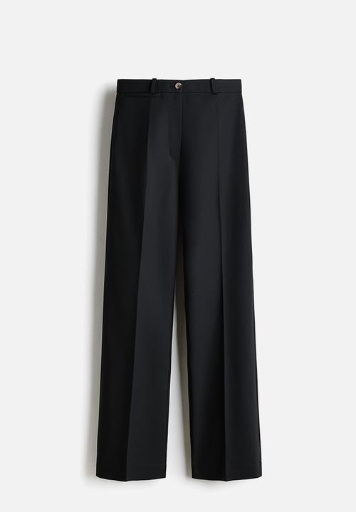 H&M - Bootcut trousers - black