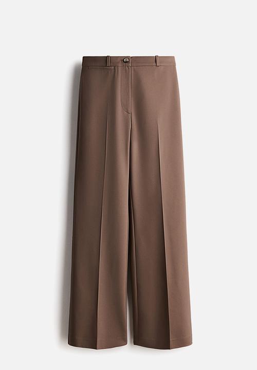 H&M - Bootcut trousers - light brown