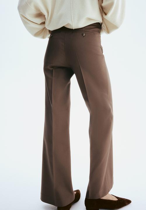 H&M - Bootcut trousers - light brown
