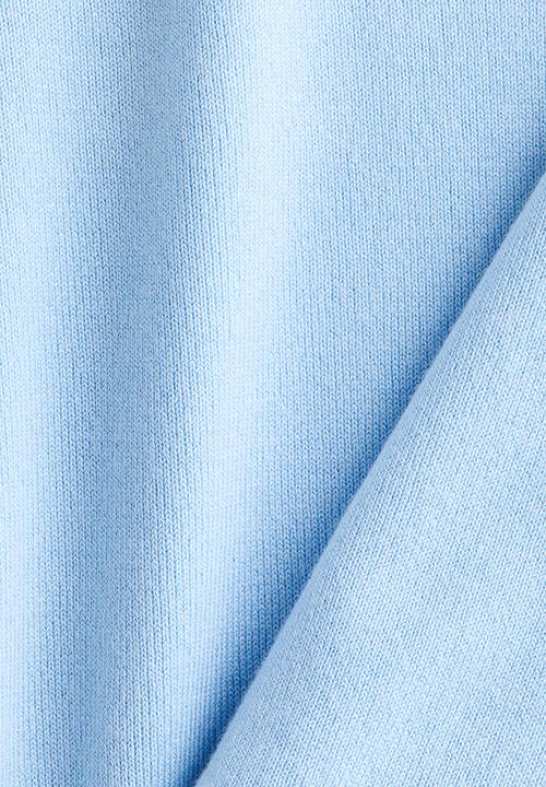 H&M - Fine-knit t-shirt - light blue