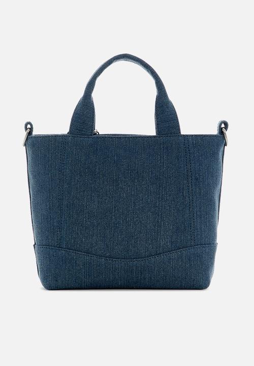 GUESS - Sasha Mini Tote Bag - Denim