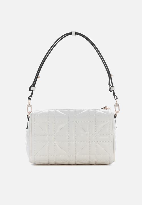 GUESS - Edita Mini Convertible Shoulder Bag-Off White