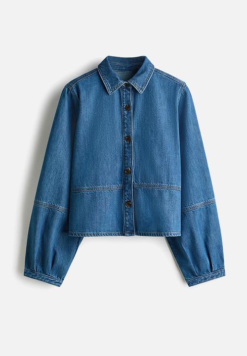 H&M - Denim shirt - denim blue