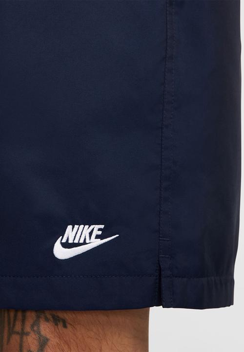Nike - NSW  Club Woven Flow Shorts - Navy Obsidian/  White