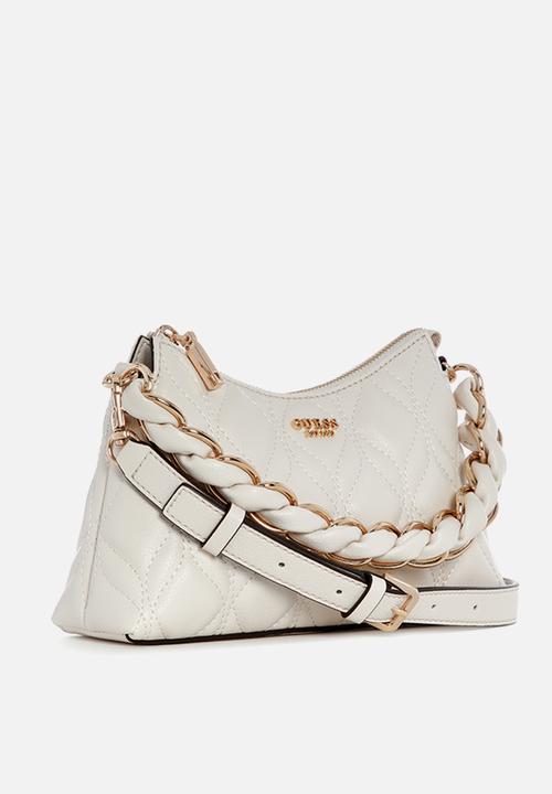 GUESS - Maxine Mini Shoulder Bag-Off White