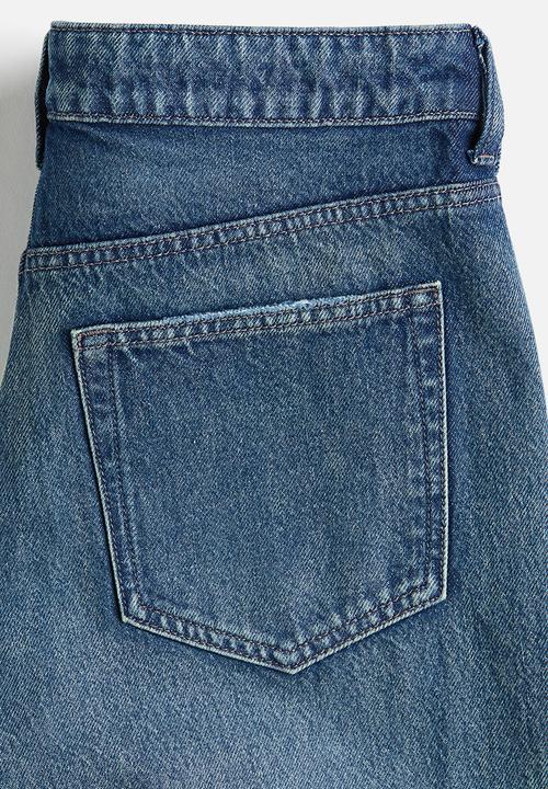 H&M - Denim bermuda shorts - light denim blue