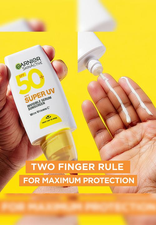 Garnier - SuperUV Invisible Serum Sunscreen Vitamin C 30ml