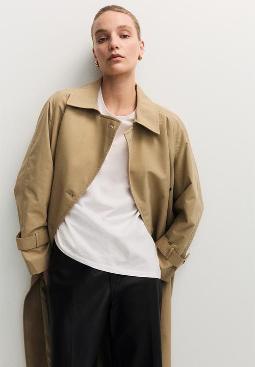 H&M - Draped T-shirt - white