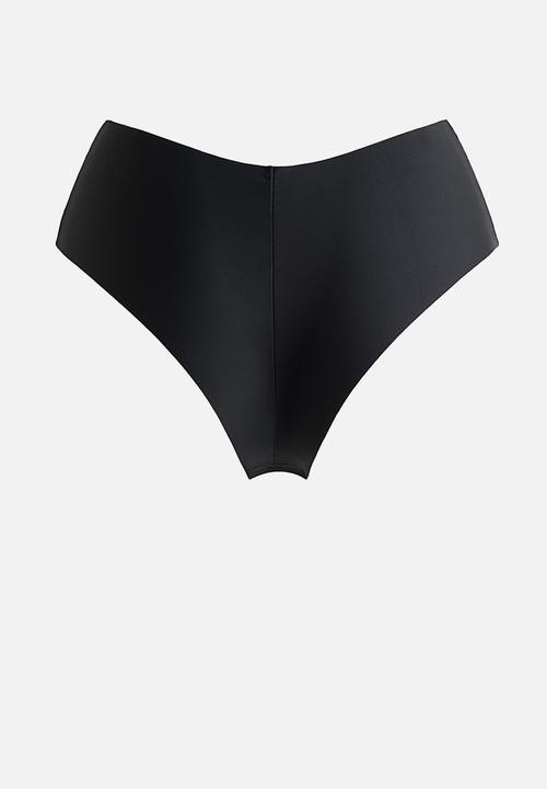 H&M - 3-pack invisible hipster briefs with lycra? - black