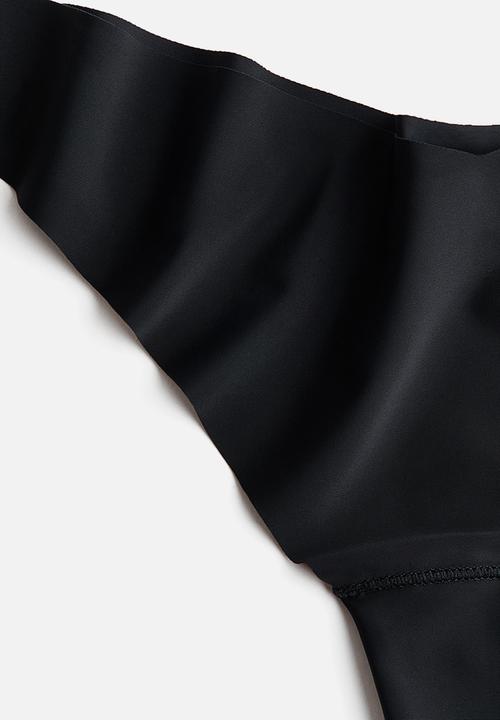 H&M - 3-pack invisible hipster briefs with lycra? - black