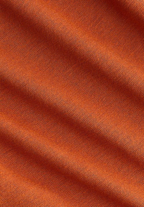 H&M - Cowl-neck jersey top - dark orange
