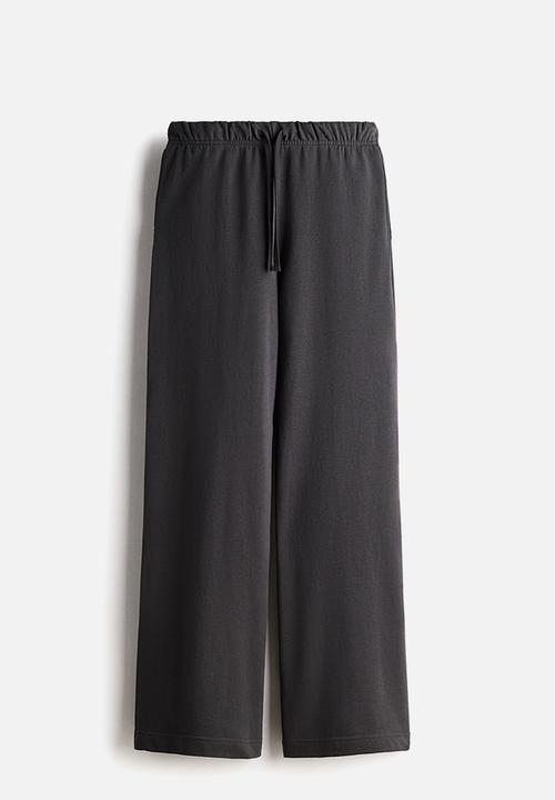 H&M - Straight-leg joggers - dark grey