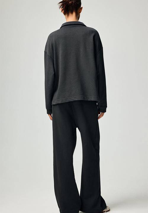 H&M - Straight-leg joggers - dark grey