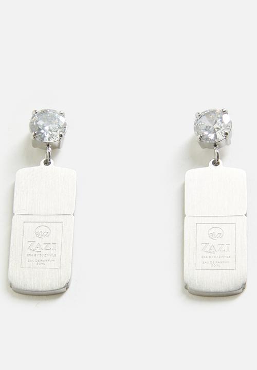 ERA by DJ Zinhle - Zazi Eau Da Parfum Earrings  - Silver