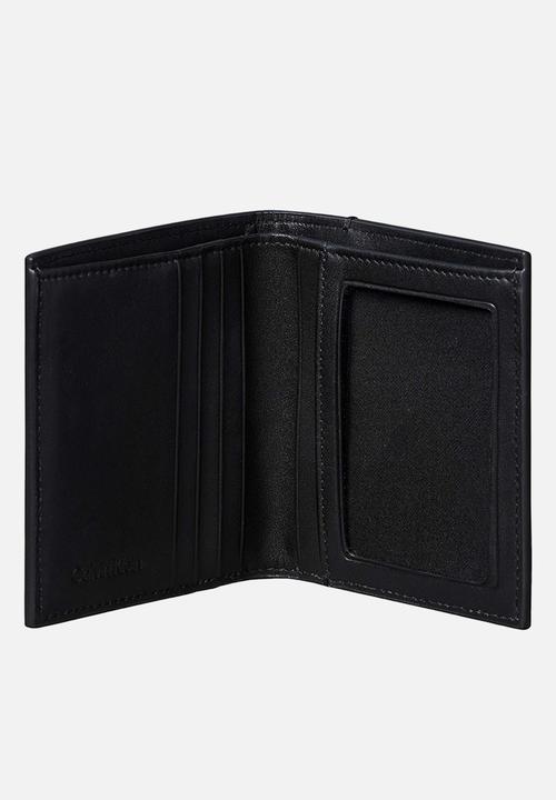 Calvin Klein - Emblem Aop Coated Ns Slim Billfold - Black