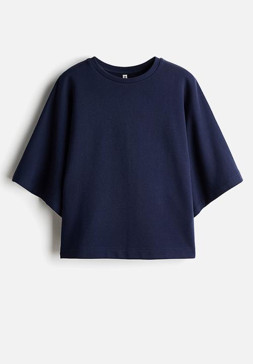 H&M - Oversized t-shirt - dark blue