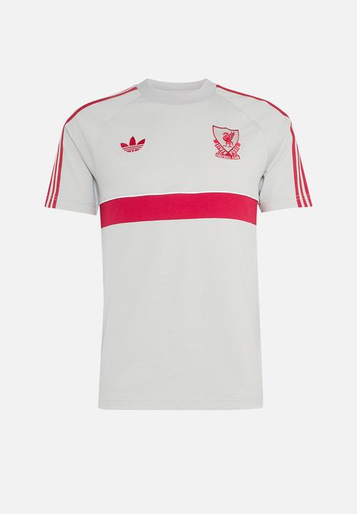 adidas Originals - Liverpool FC  Originals Tee  - Grey/Red