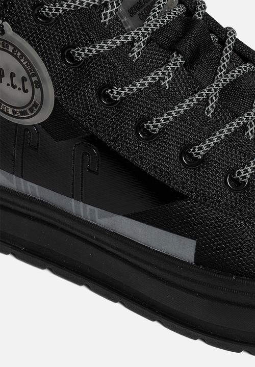 S.P.C.C - Surge Obscura Hi Sneakers  - Black/White