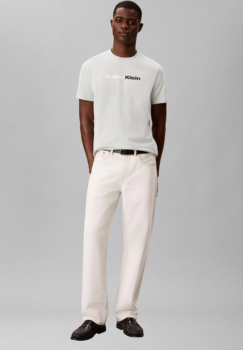 Calvin Klein - 30S EU WHOLESALE JEANS GRAPHICS - Pale Meadow