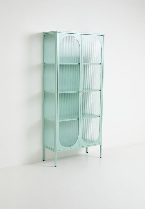 Sixth Floor - Obsidian Display Cabinet - Sage